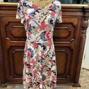 Huhot Fit & Flare Dress